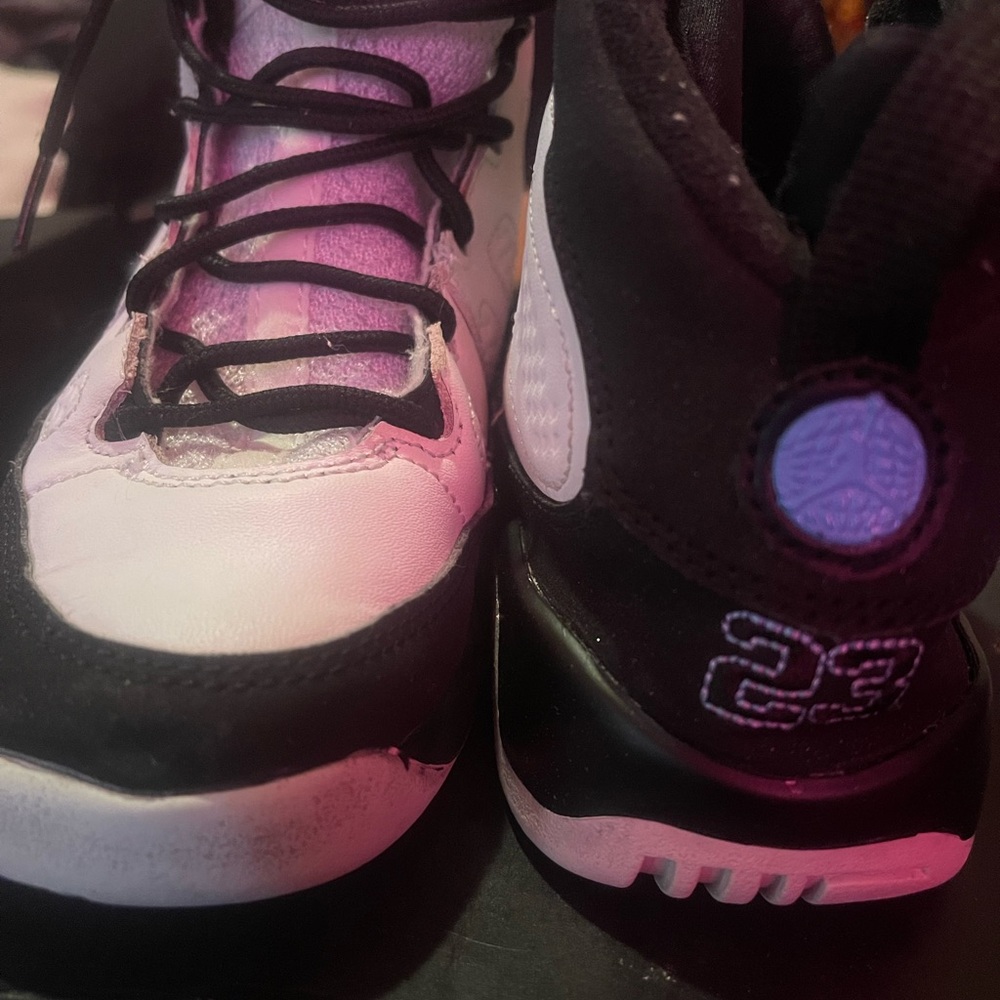 Jordan Kids Sneakers - Black and Pink
